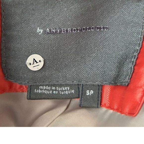 Anthropologie Leona Faux Fur Coat Women's Small Jacket Cozy White Blue Brown - Picture 6 of 9